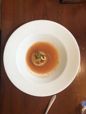 Gazpacho at Hortus in The Hague