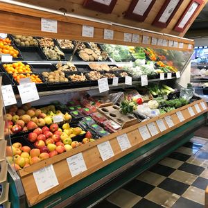 Produce at Blue Hill Co-op and Cafe in Blue Hill