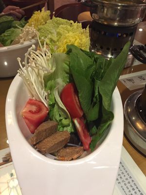 Hot Pot Ingredients at Su Ji Xiang in Kunming
