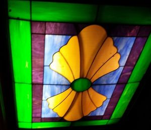 Interior ceiling at Domus Fare in Fredonia