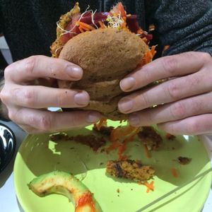 Namaste Burger at Argo on the Parade in Adelaide