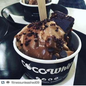 Coco whip  at Argo on the Parade in Adelaide