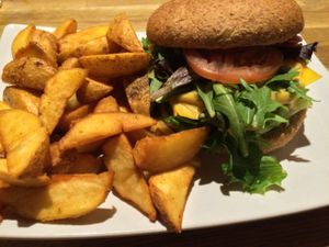 The Aburger at The Vegan Bar in Malmo