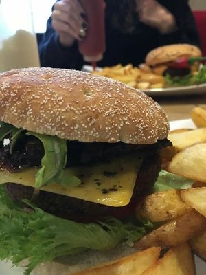 burger  at The Vegan Bar in Malmo