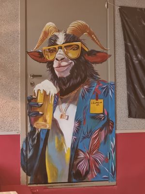 Nice decor and atmosphere. at The Vegan Bar in Malmo