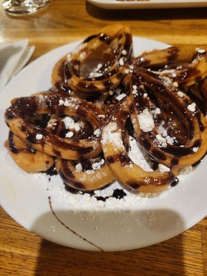 Vegan churros at The Vegan Bar in Malmo