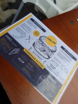 Menu at The Vegan Bar in Malmo