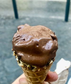Chocolate   at Gelateria dell Angeletto in Rome