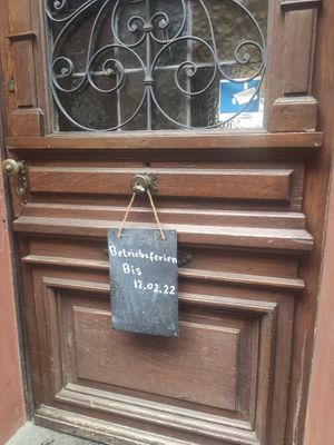 On holiday until 12.02.2022 at Torschenke in Zons