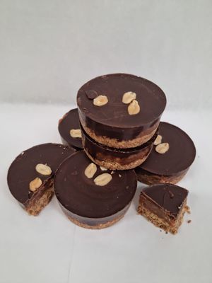 Peanut Butter & Date Cups  at The Free From Bakehouse in London