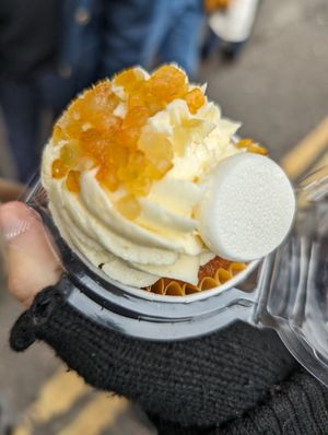 Lemon meringue cupcake at The Free From Bakehouse in London
