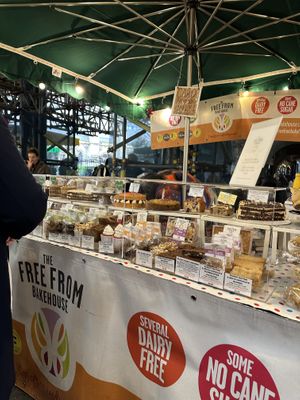   at The Free From Bakehouse in London