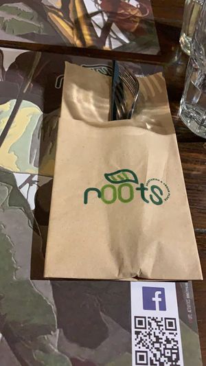 Serviette  at roots in Thessaloniki