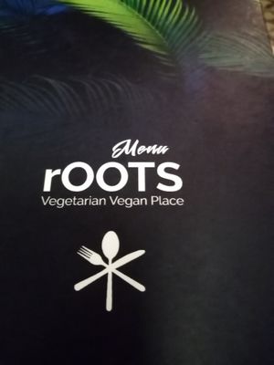 Roots menu at roots in Thessaloniki