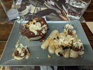 Dessert at roots in Thessaloniki