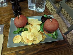 Burgers at roots in Thessaloniki