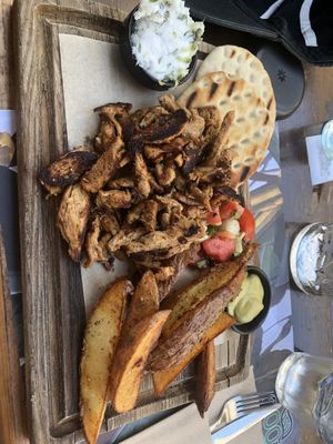 Vegan gyros   at roots in Thessaloniki