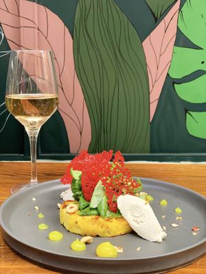 Grilled Pineapple  at roots in Thessaloniki