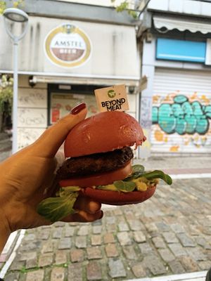 Mini Burger  at roots in Thessaloniki