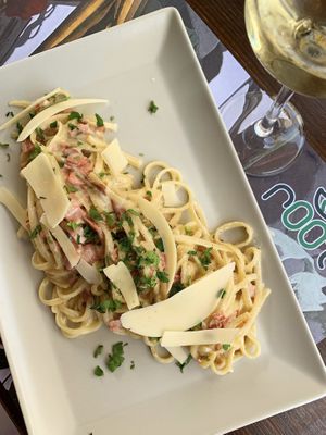 Carbonara  at roots in Thessaloniki