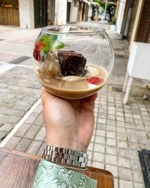 Chocolate Dessert  at roots in Thessaloniki