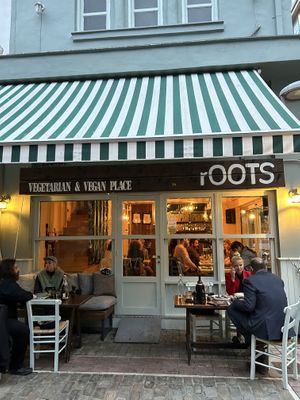 Outside  at roots in Thessaloniki