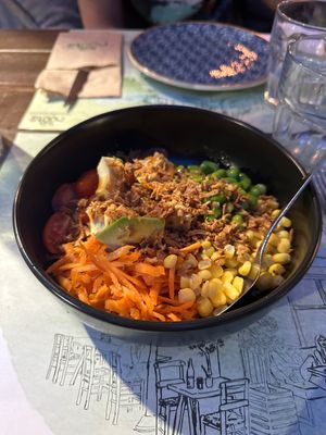 Buddha Bowl  at roots in Thessaloniki