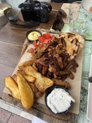 Gyros 🥙   at roots in Thessaloniki