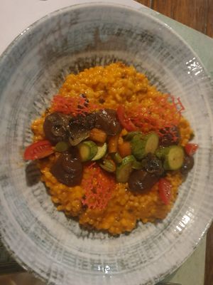 Couscous sooooo tasty! at roots in Thessaloniki