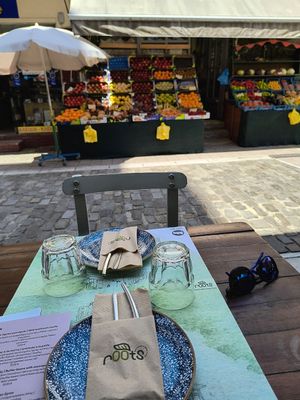 Location at roots in Thessaloniki