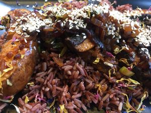 portobello ribs at roots in Thessaloniki