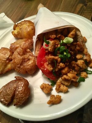 Gyros at roots in Thessaloniki