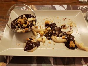 Profiterole at roots in Thessaloniki