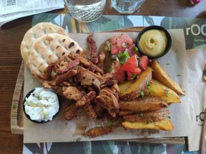 Vegan Gyros 😍😍 at roots in Thessaloniki