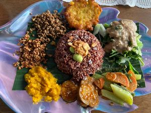 7 veg  at Wulan Vegetarian Warung in Ubud