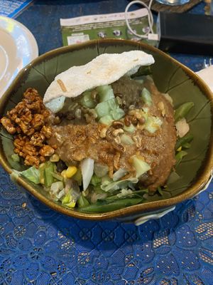 Peanut Vegetables  at Wulan Vegetarian Warung in Ubud