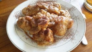 Fried Bananas at Wulan Vegetarian Warung in Ubud