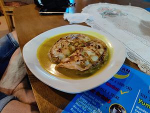 Pancakes filled with veggies at Wulan Vegetarian Warung in Ubud