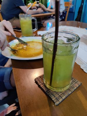 Lemonade at Wulan Vegetarian Warung in Ubud