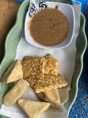   at Wulan Vegetarian Warung in Ubud