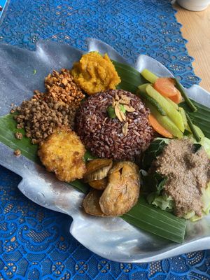   at Wulan Vegetarian Warung in Ubud