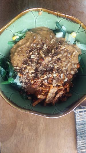   at Wulan Vegetarian Warung in Ubud