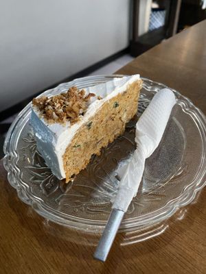 Carrot cake  at Wulan Vegetarian Warung in Ubud