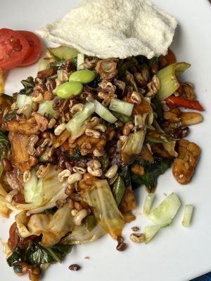 Spicyyy  at Wulan Vegetarian Warung in Ubud