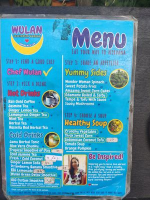  at Wulan Vegetarian Warung in Ubud