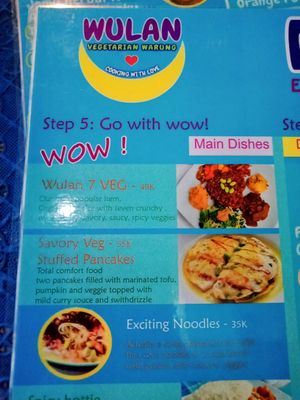  at Wulan Vegetarian Warung in Ubud