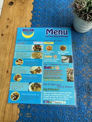   at Wulan Vegetarian Warung in Ubud