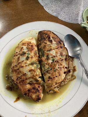 Savory Pancakes YUMM  at Wulan Vegetarian Warung in Ubud