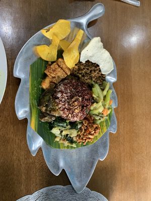Wulan 7 veg  at Wulan Vegetarian Warung in Ubud