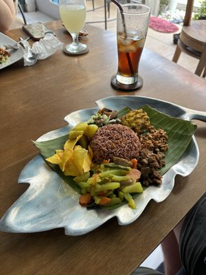   at Wulan Vegetarian Warung in Ubud